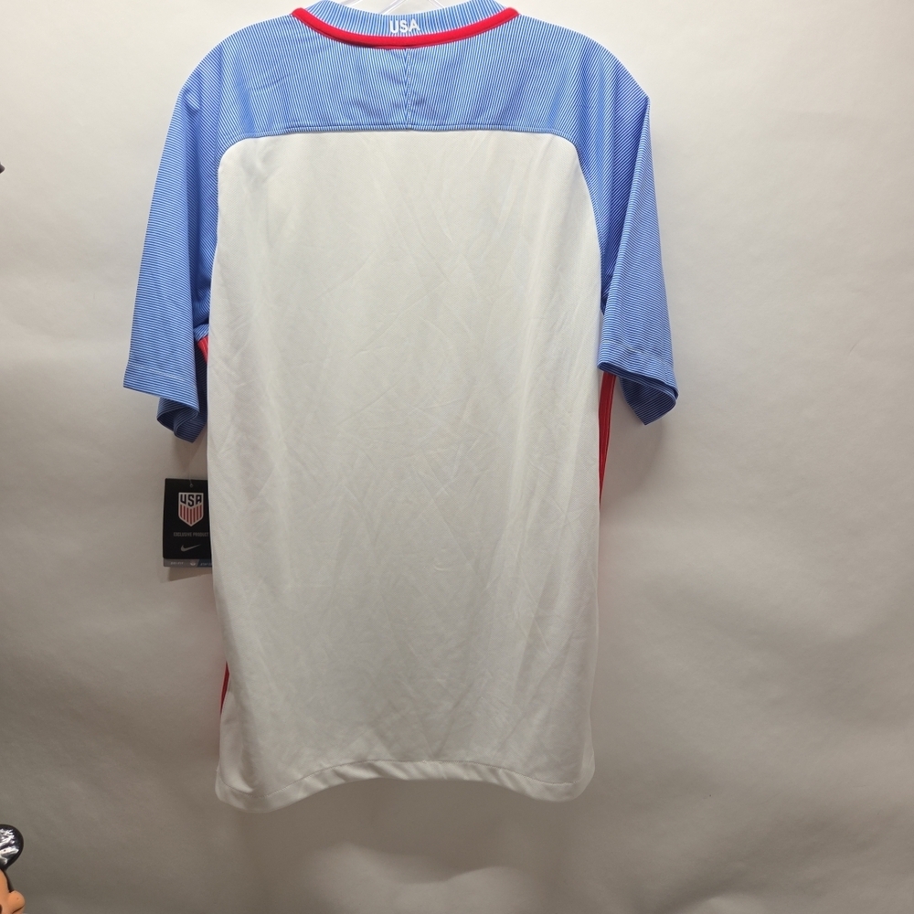 Nike USA Soccer Jersey 2016 World Cup Home USA Dri Fit Logo Mens M - Picture 2 of 15
